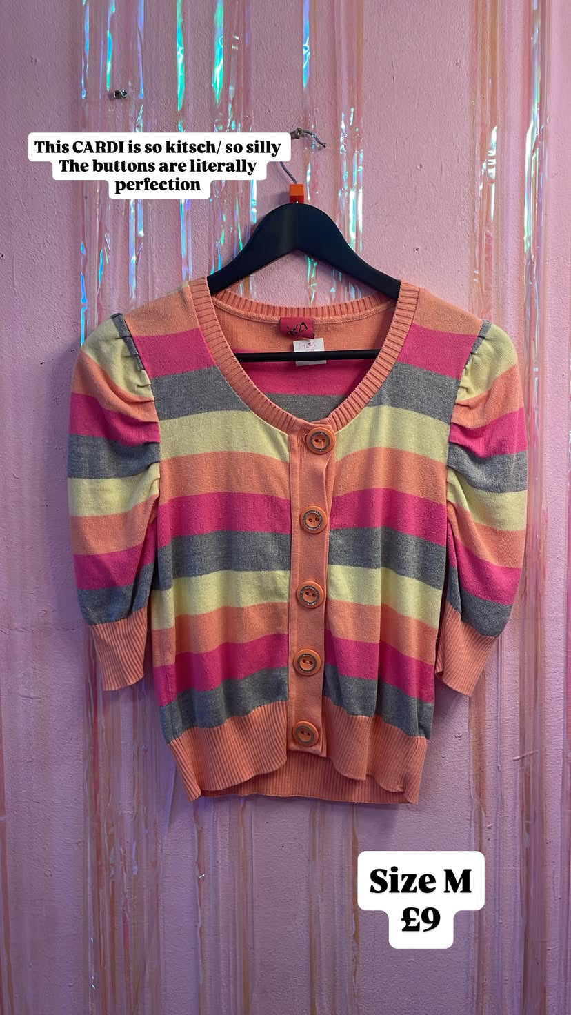 Colourful Cardi for a colourful Angel