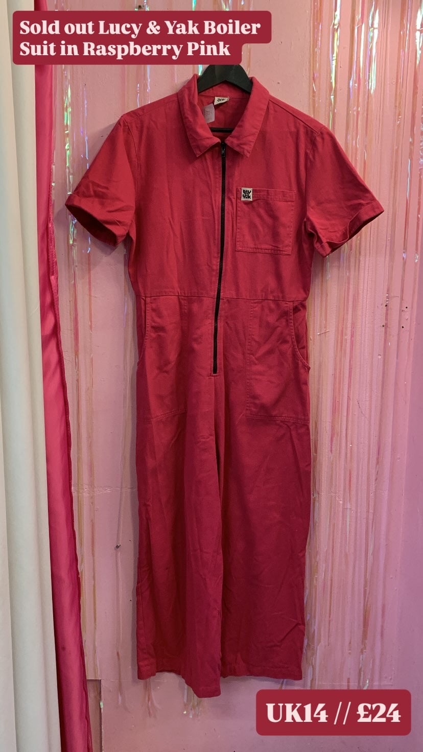 Zip Up Boiler Suit