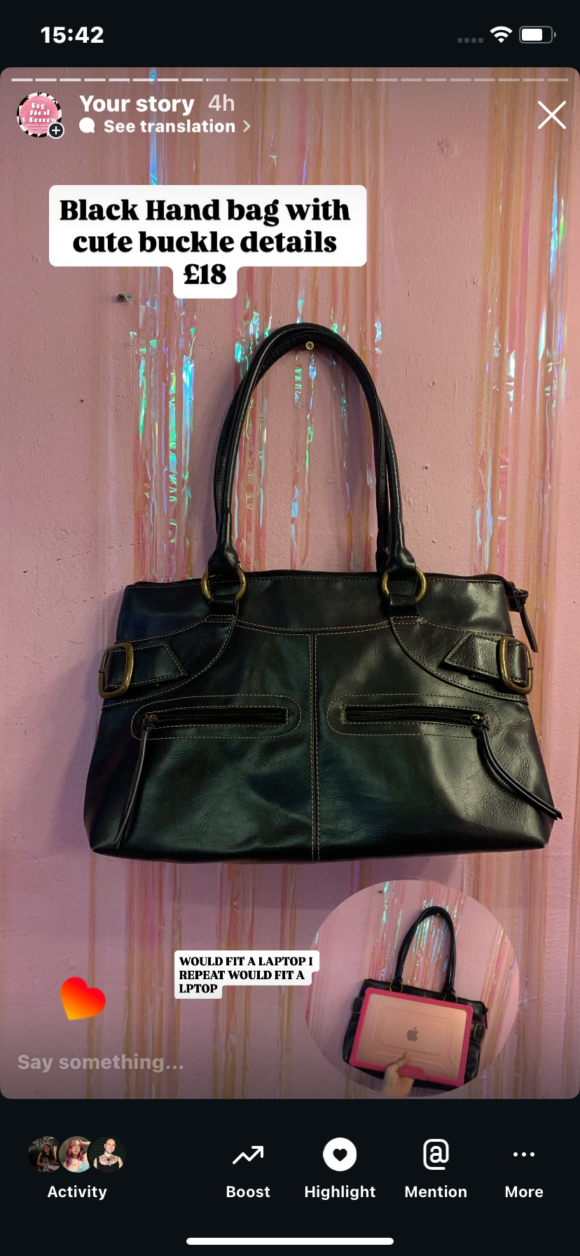 Bags with buckles !