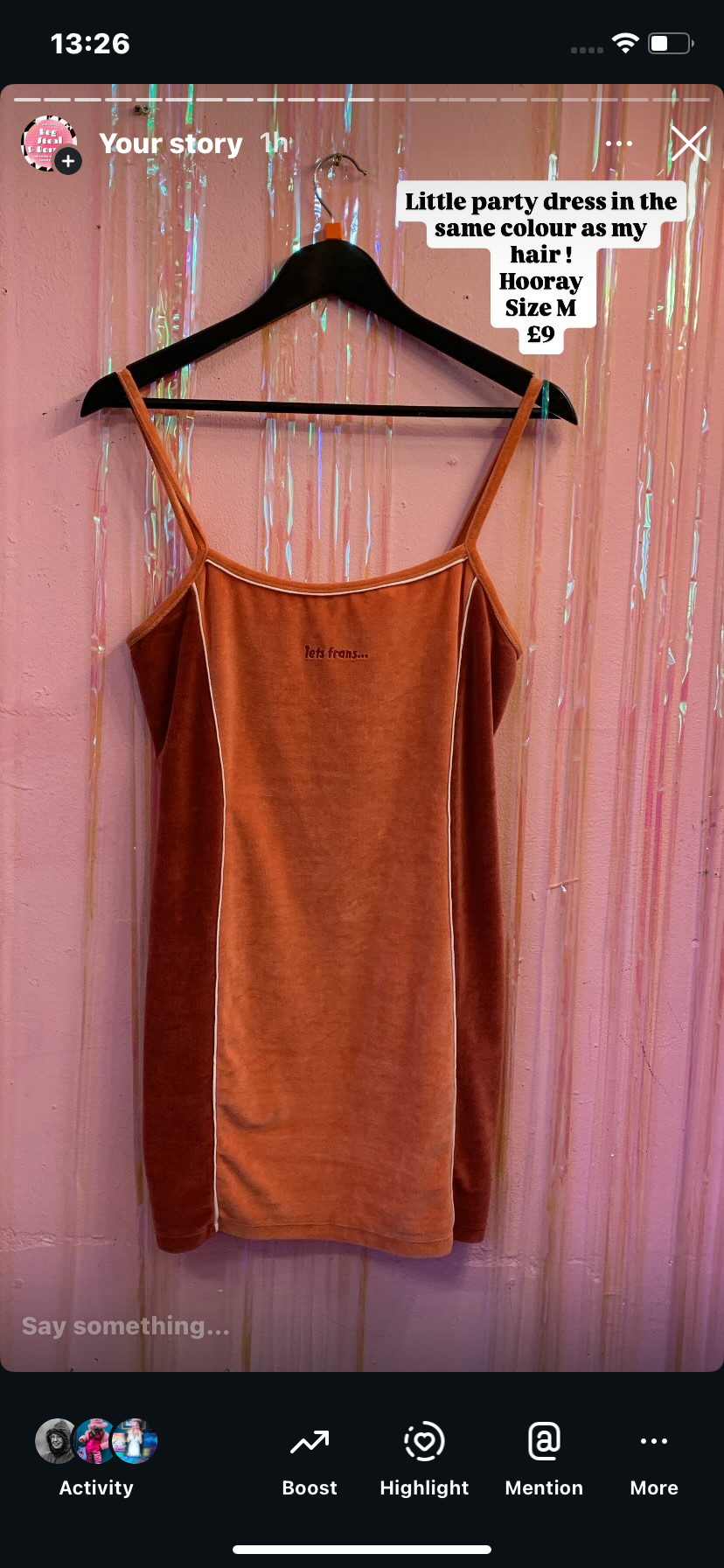 UO summer loving dress