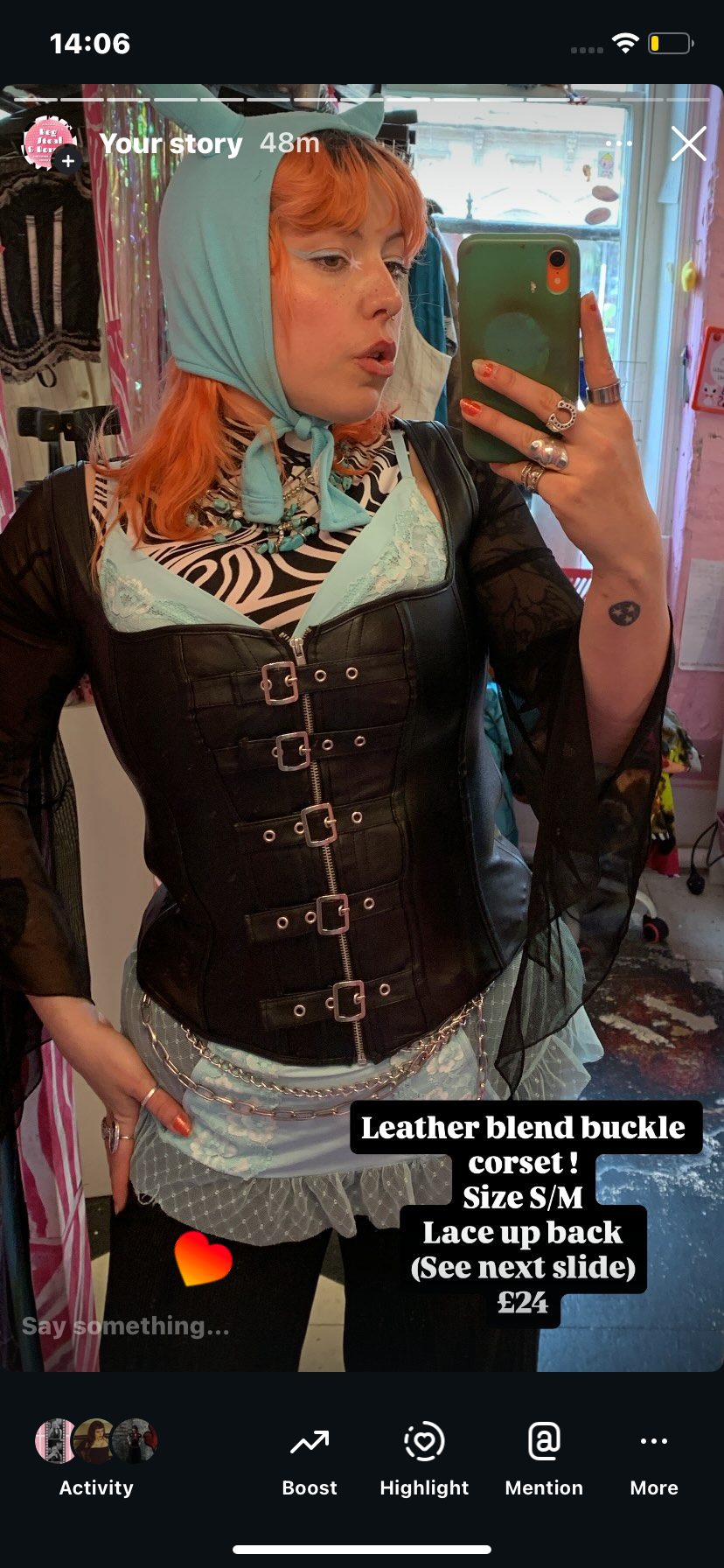 Corset top