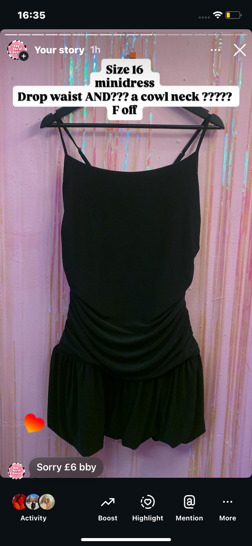 Black cowl