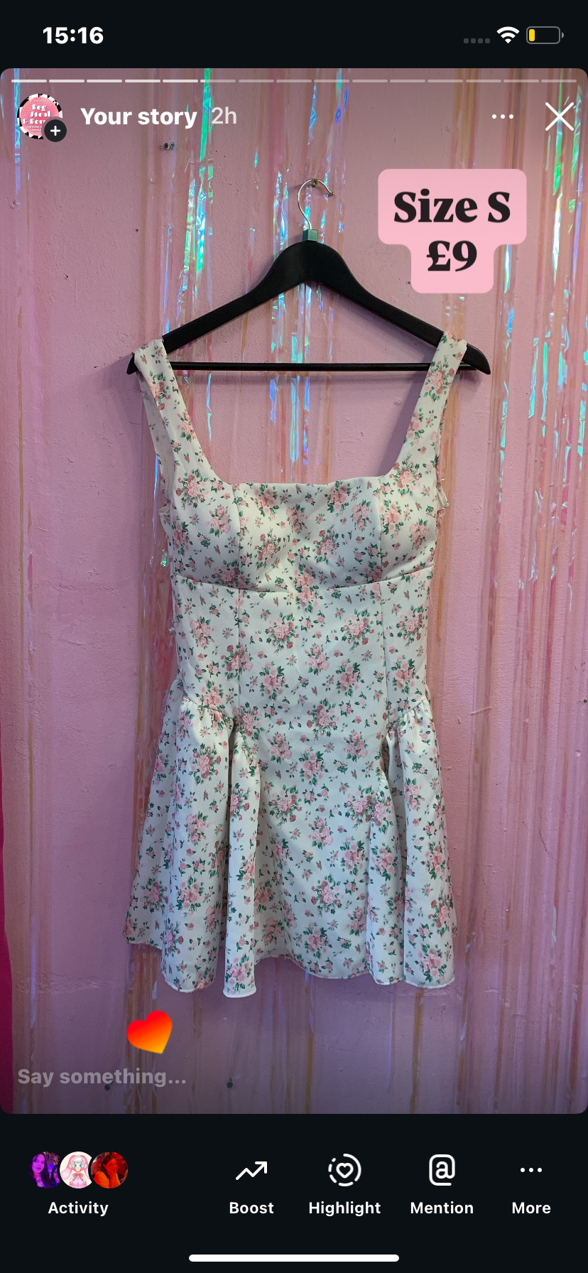 Pretty princess dress