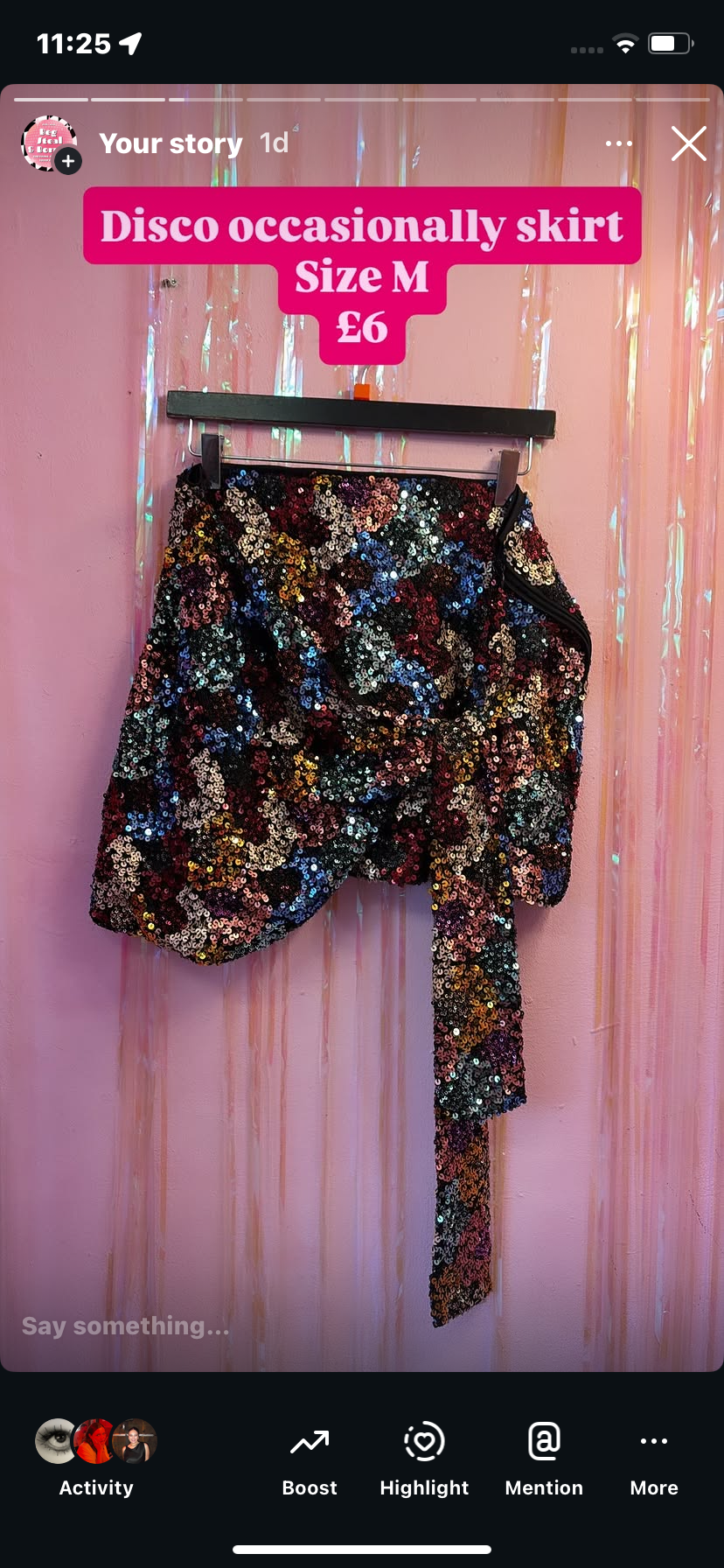 Disco skirt