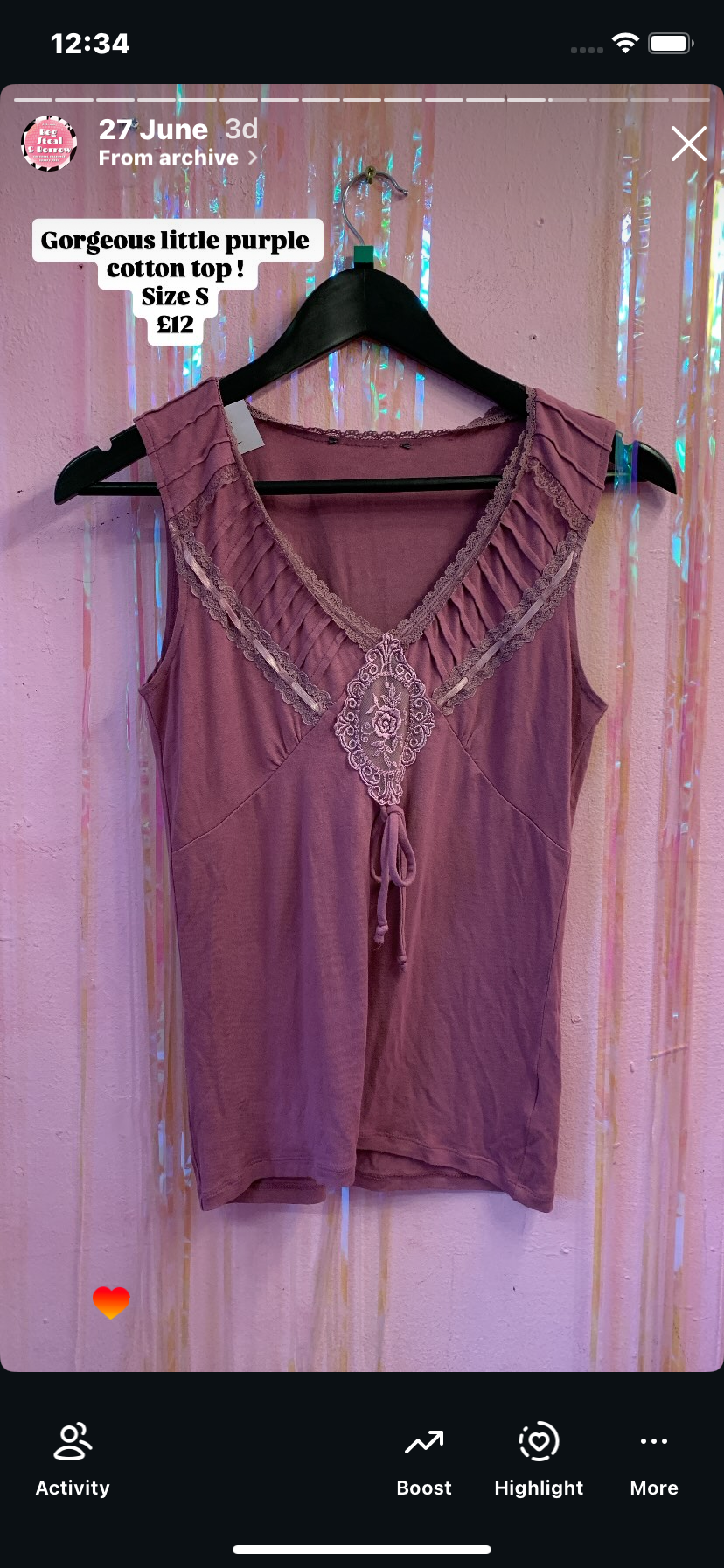 Pink top diva
