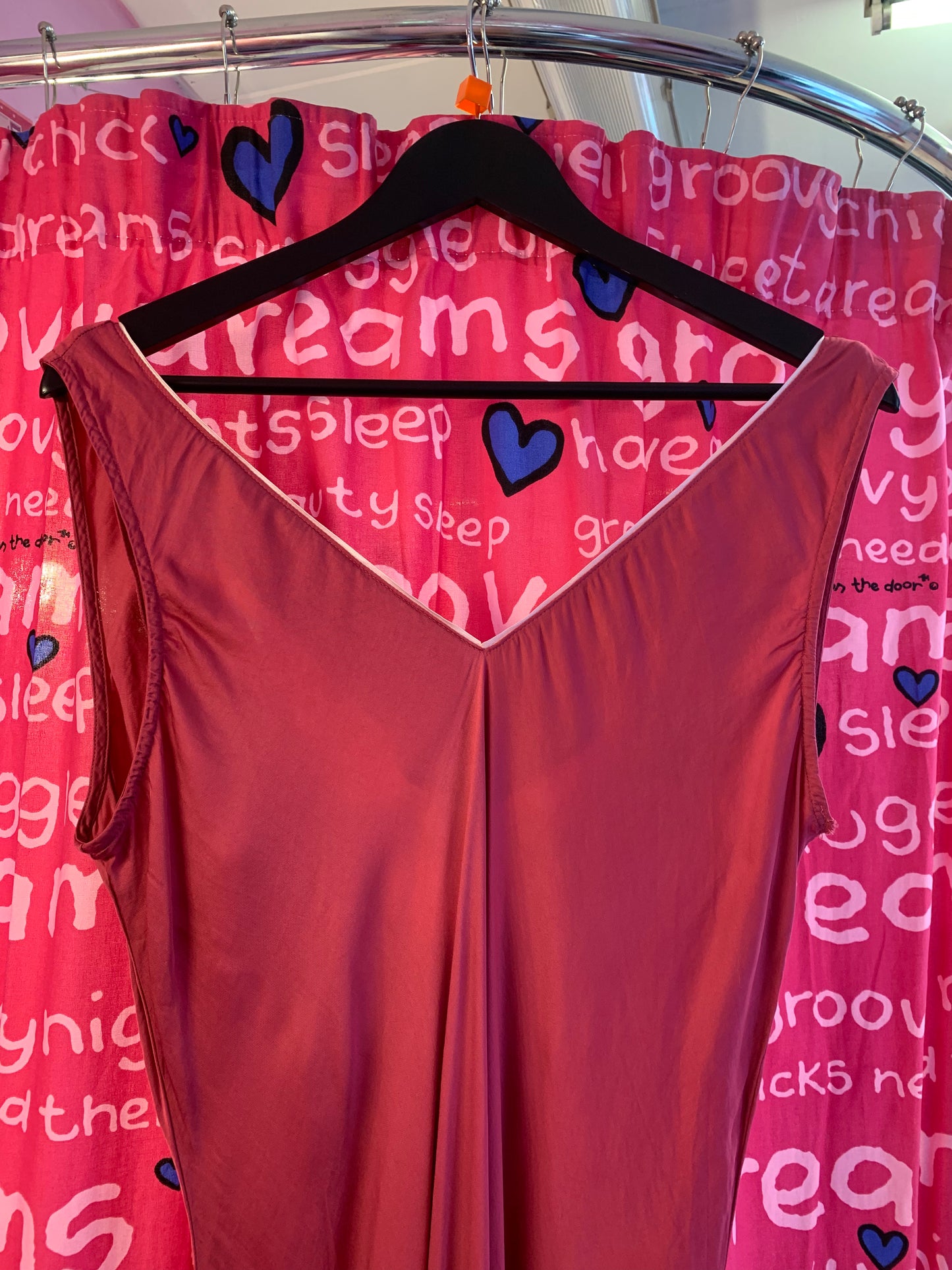Pink Rayon Dress