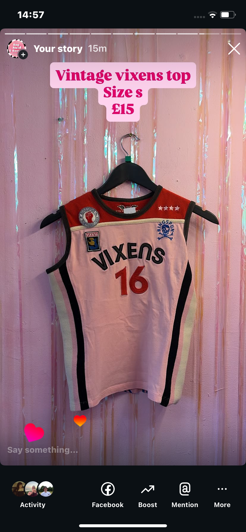 Vixens top
