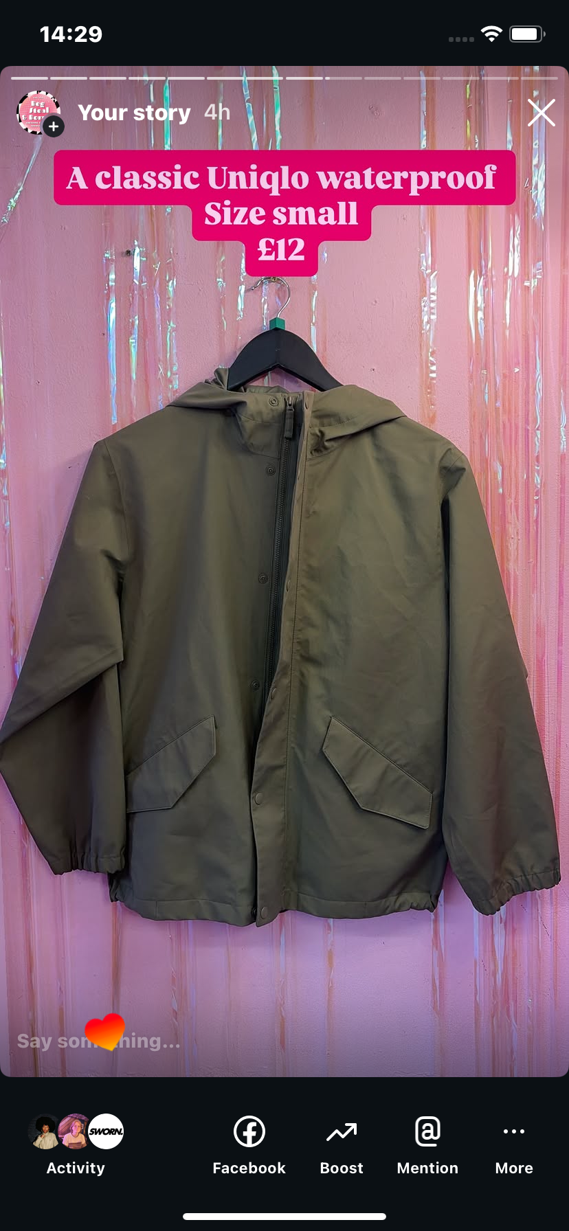 Uniqlo coat