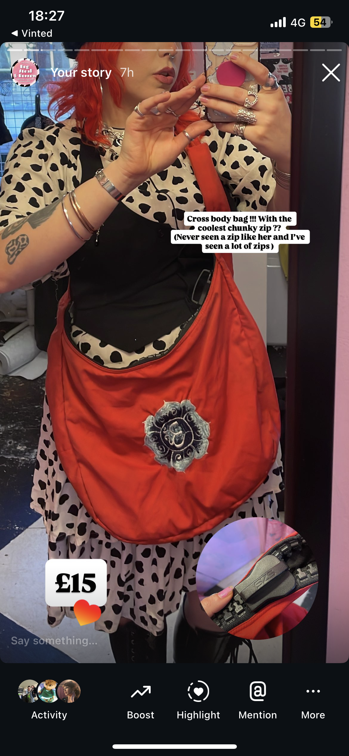Bag ! Big zip