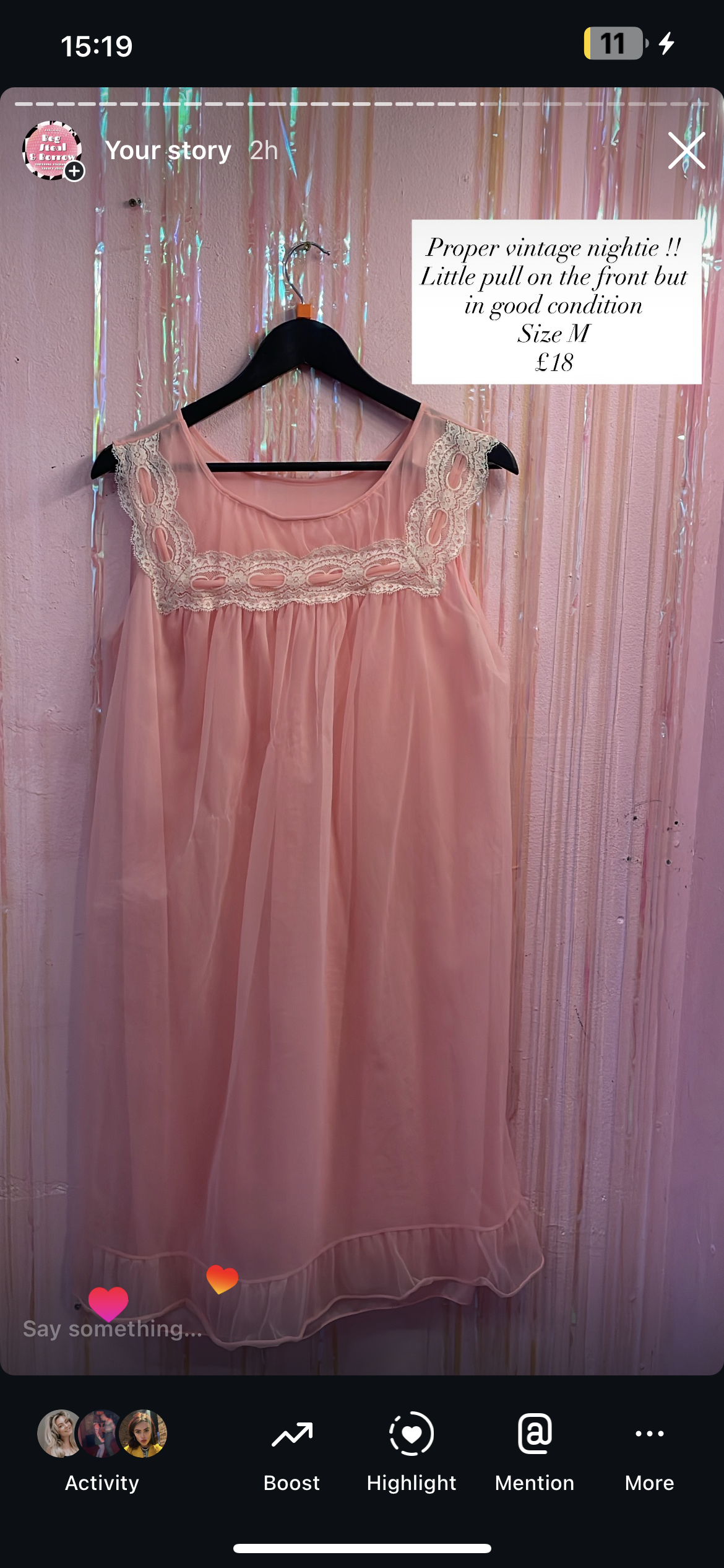 Vintage nightie