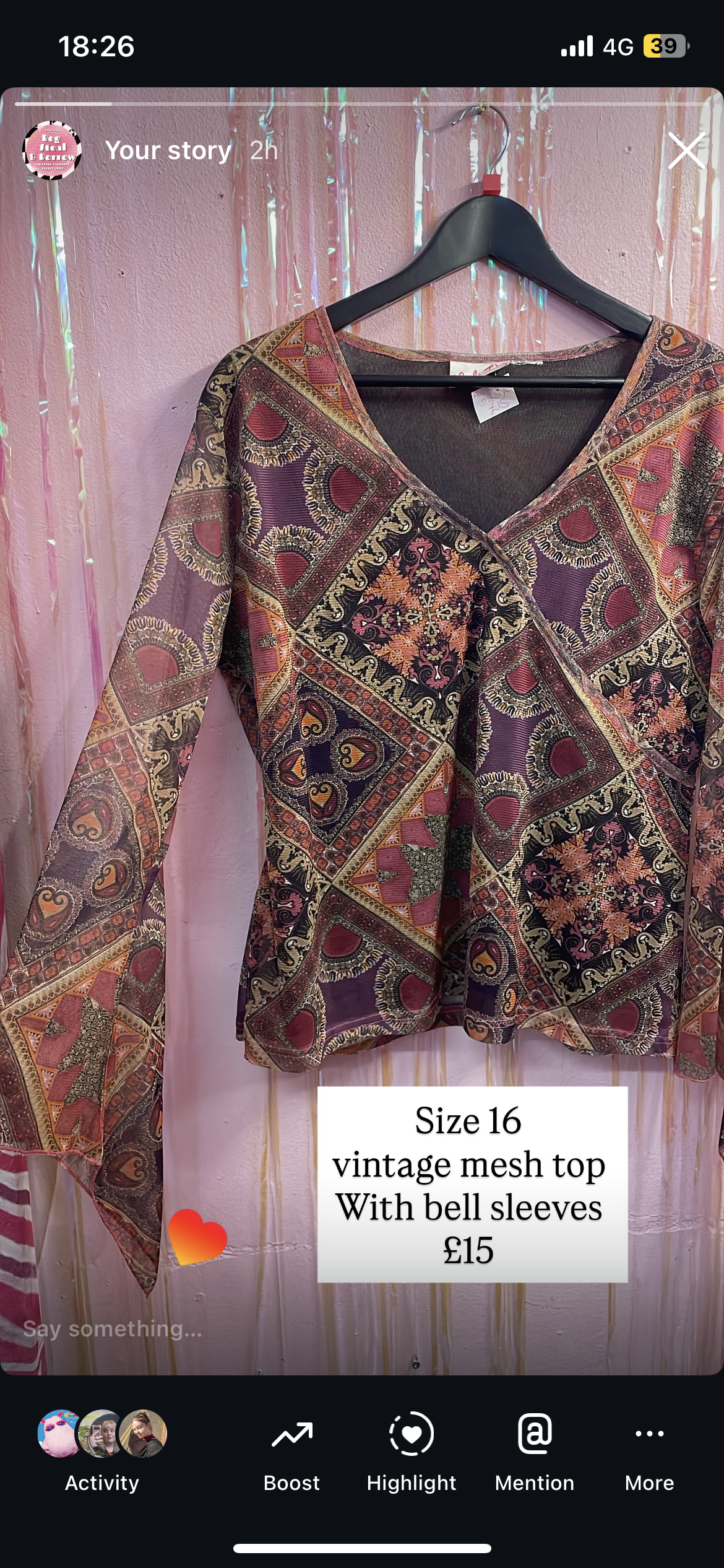 Dreamy top