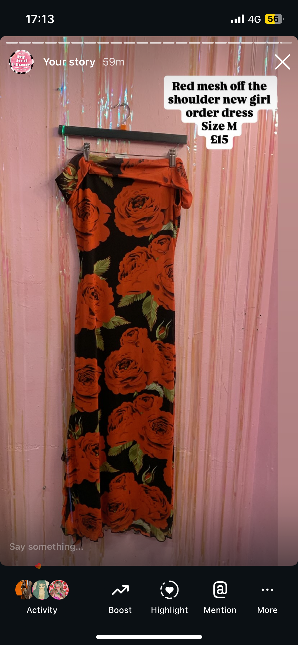 Rose dress