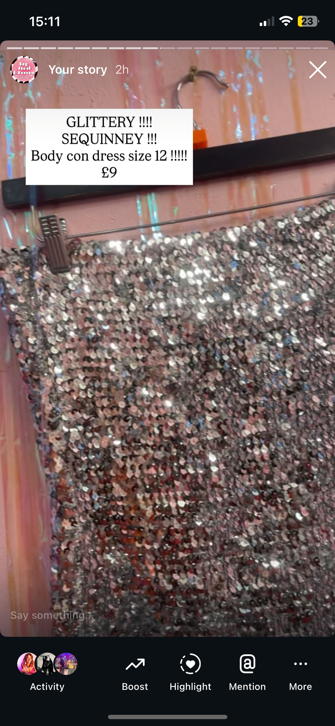 Sparkley dress