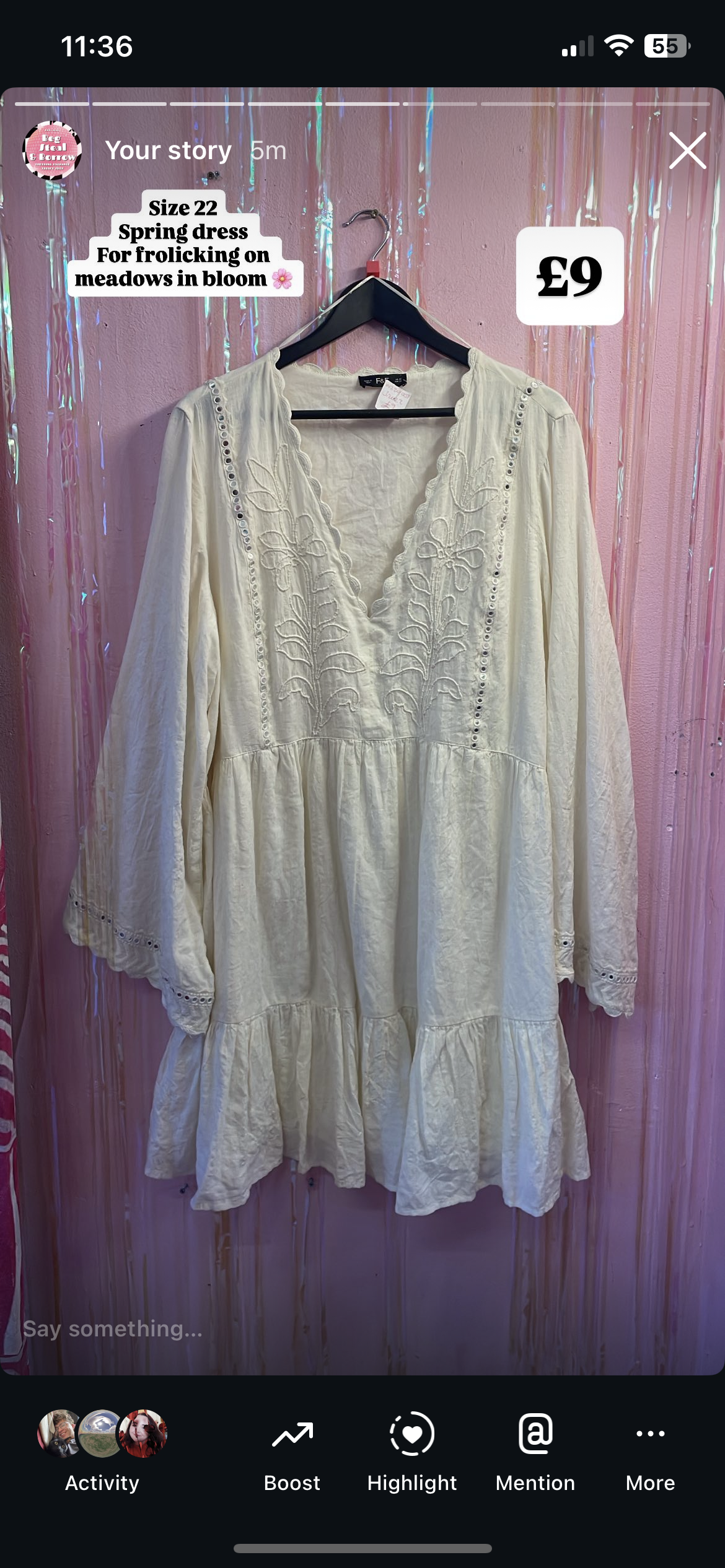 Spring dress