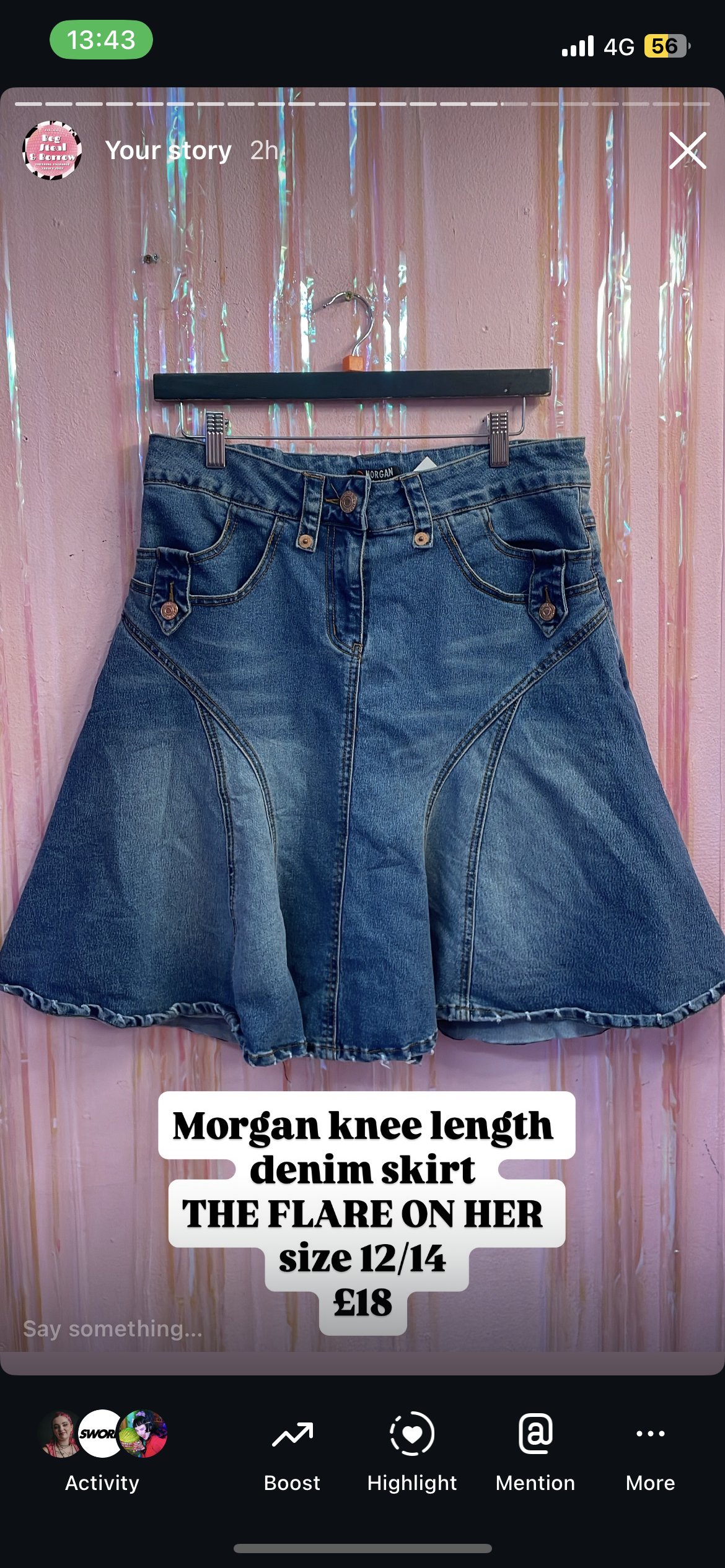 Morgan skirt
