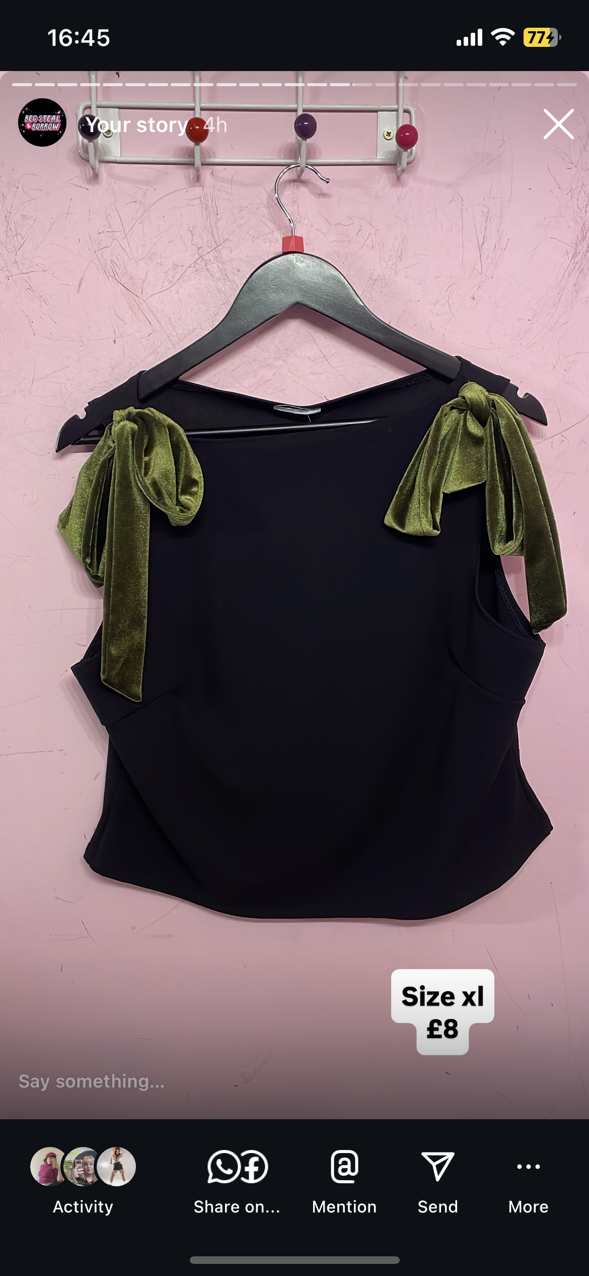 Black top