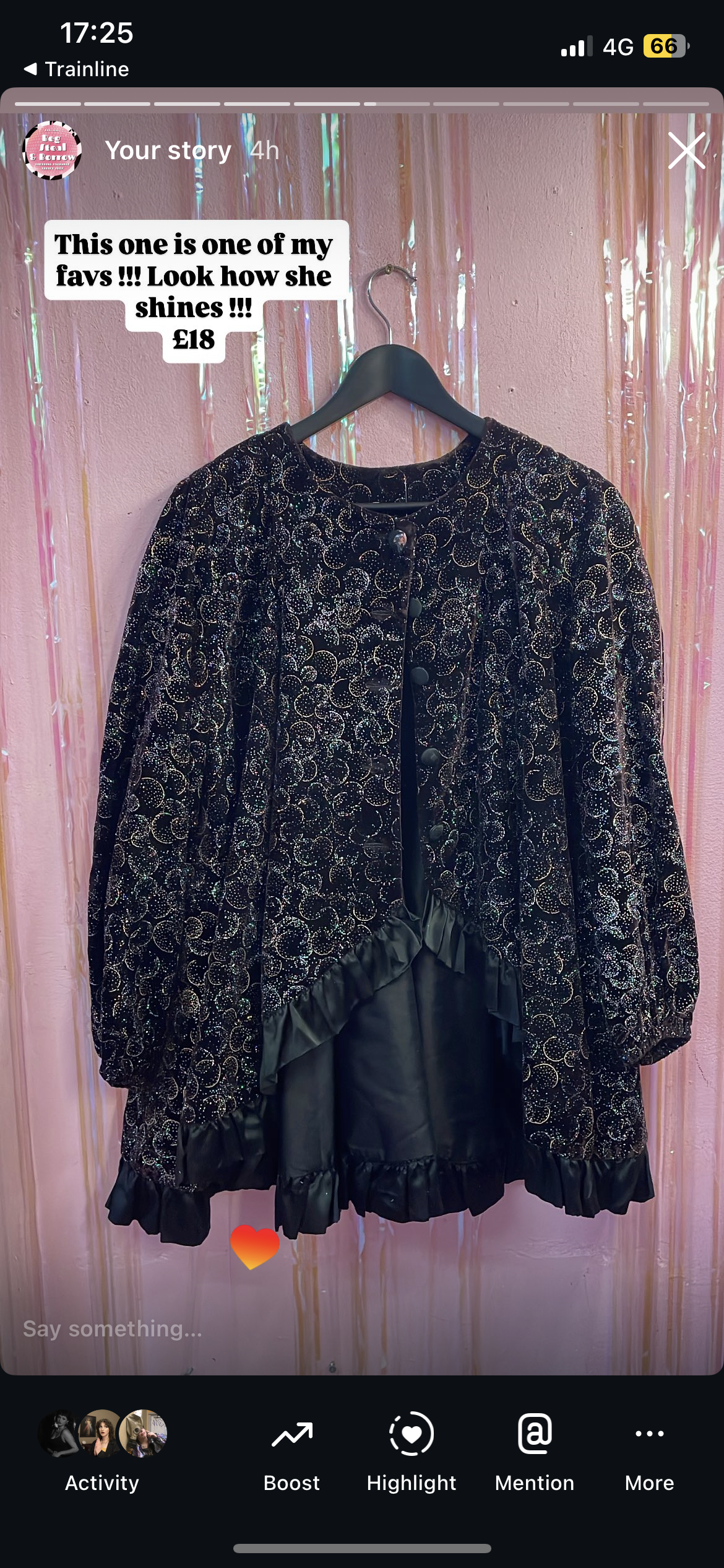 Gorgeous whimsical jacket
