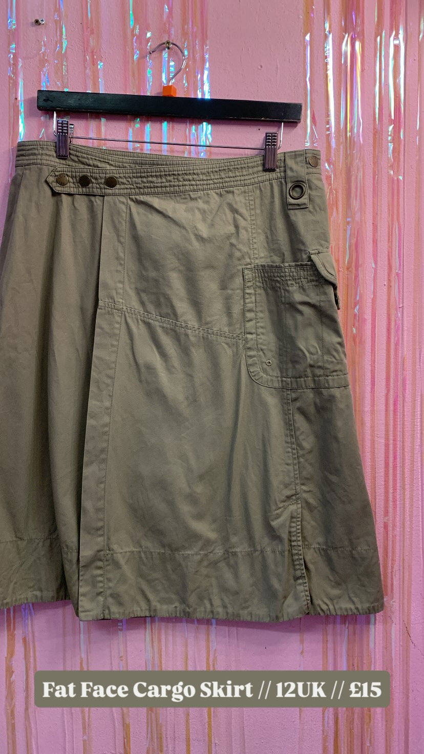 Fat Face Cargo Skirt