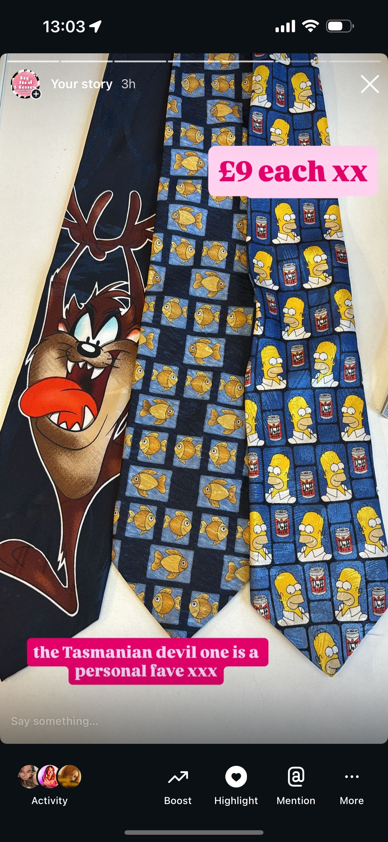 Homer tie