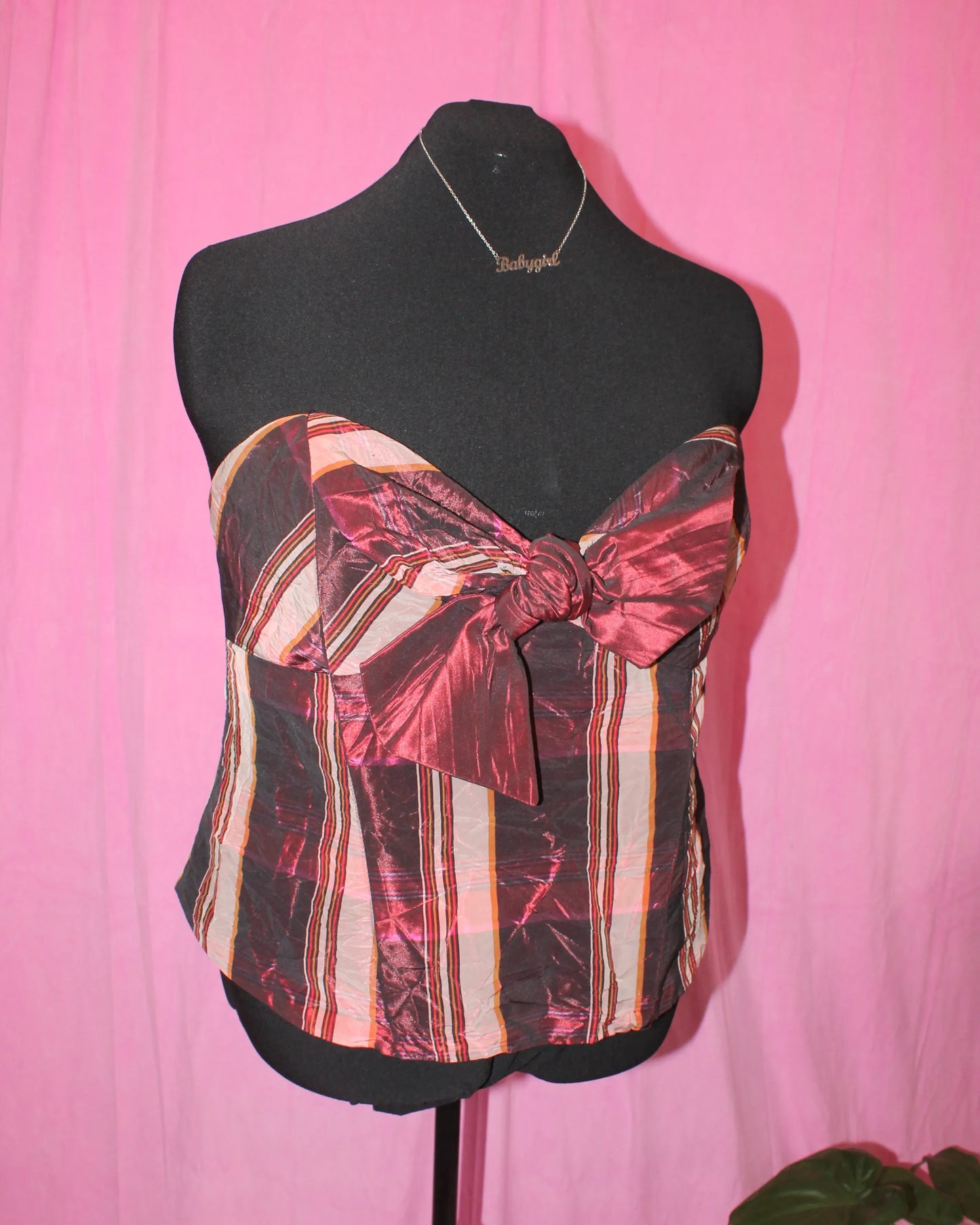 Next | Corset Top | Plaid | Size 20