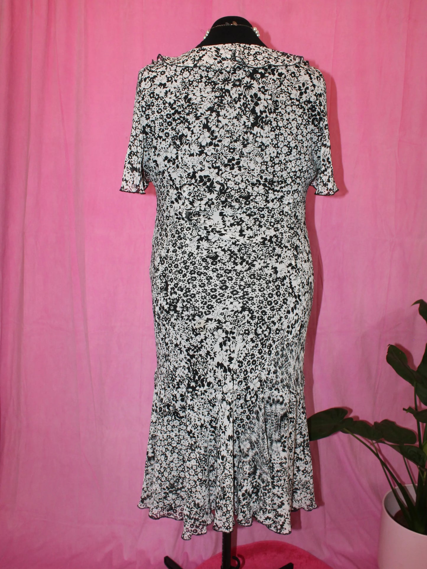 Per Una | Dress | B&W Maxi | Size 18L