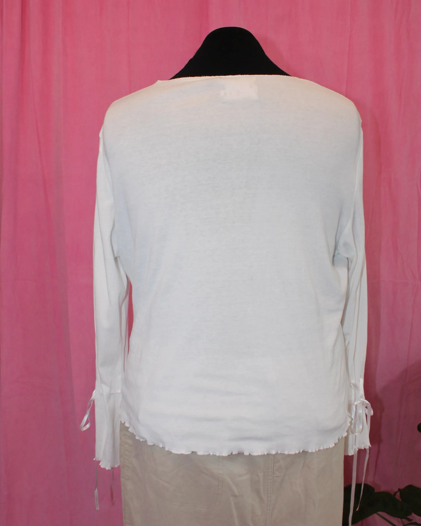 M&S | Top | White Long Sleeve | Size 20