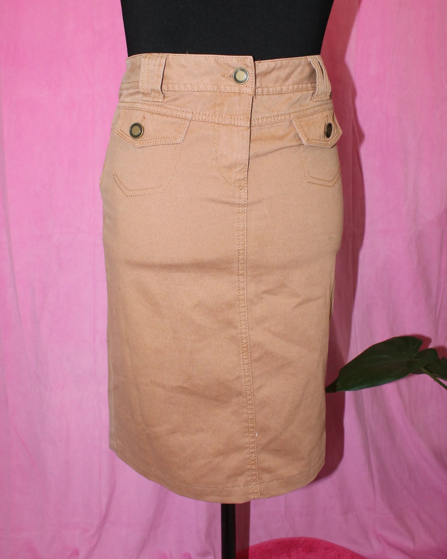 Vintage | Skirt | Brown Knee Length | Size S