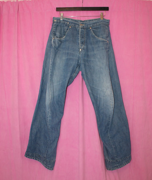 Levi's | Trousers | Light Wash Denim | Size M