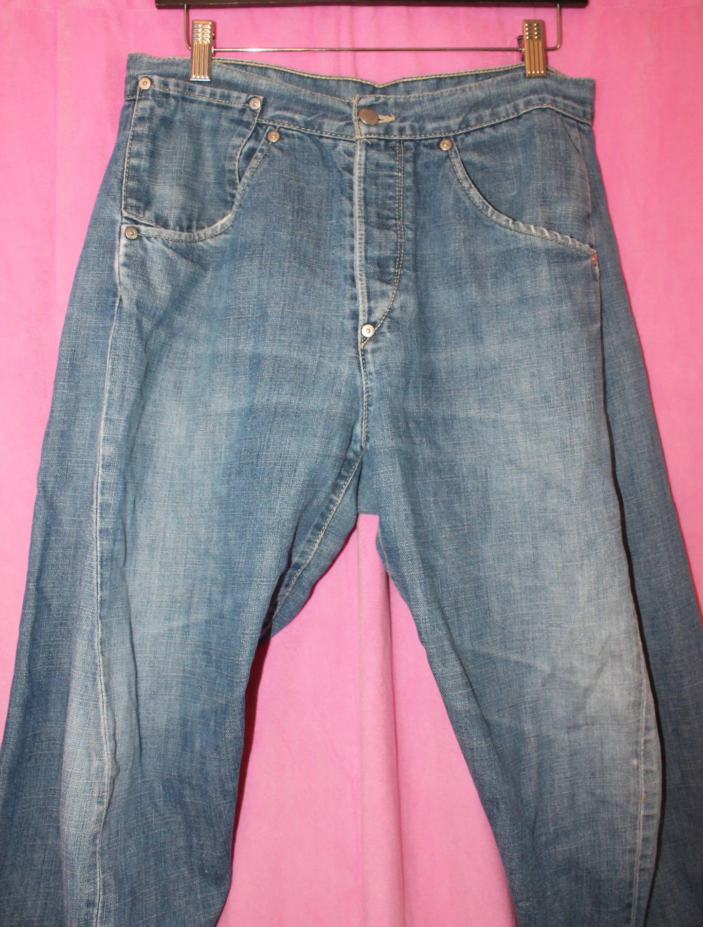 Levi's | Trousers | Light Wash Denim | Size M