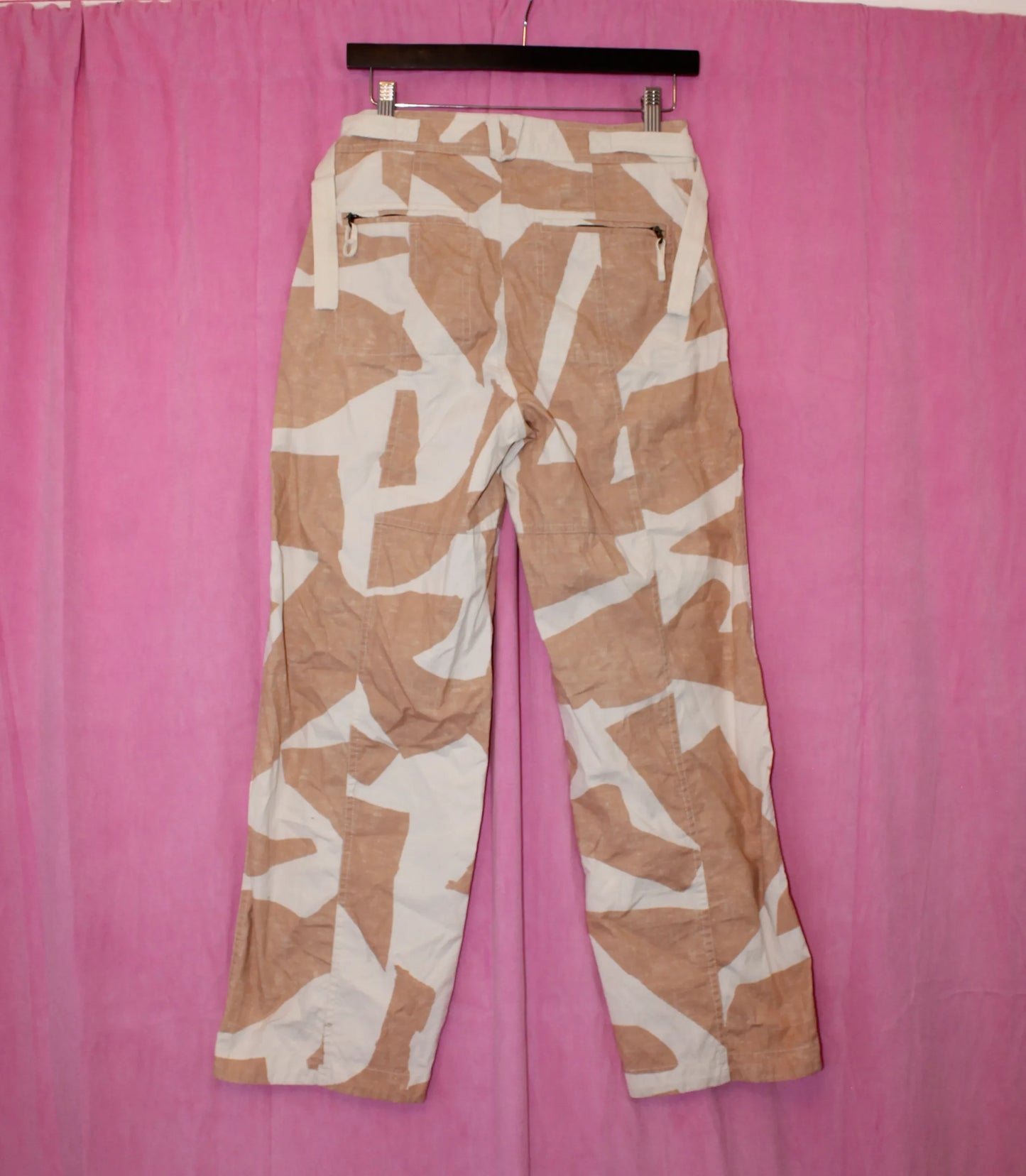 Anthropologie | Trousers | Khaki Abstract Print | Size 6