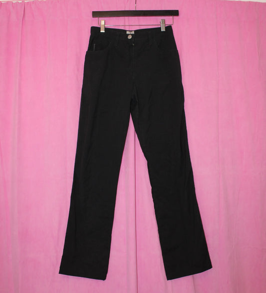 Armani | Trousers | Black Straight Leg Jeans | Size XS