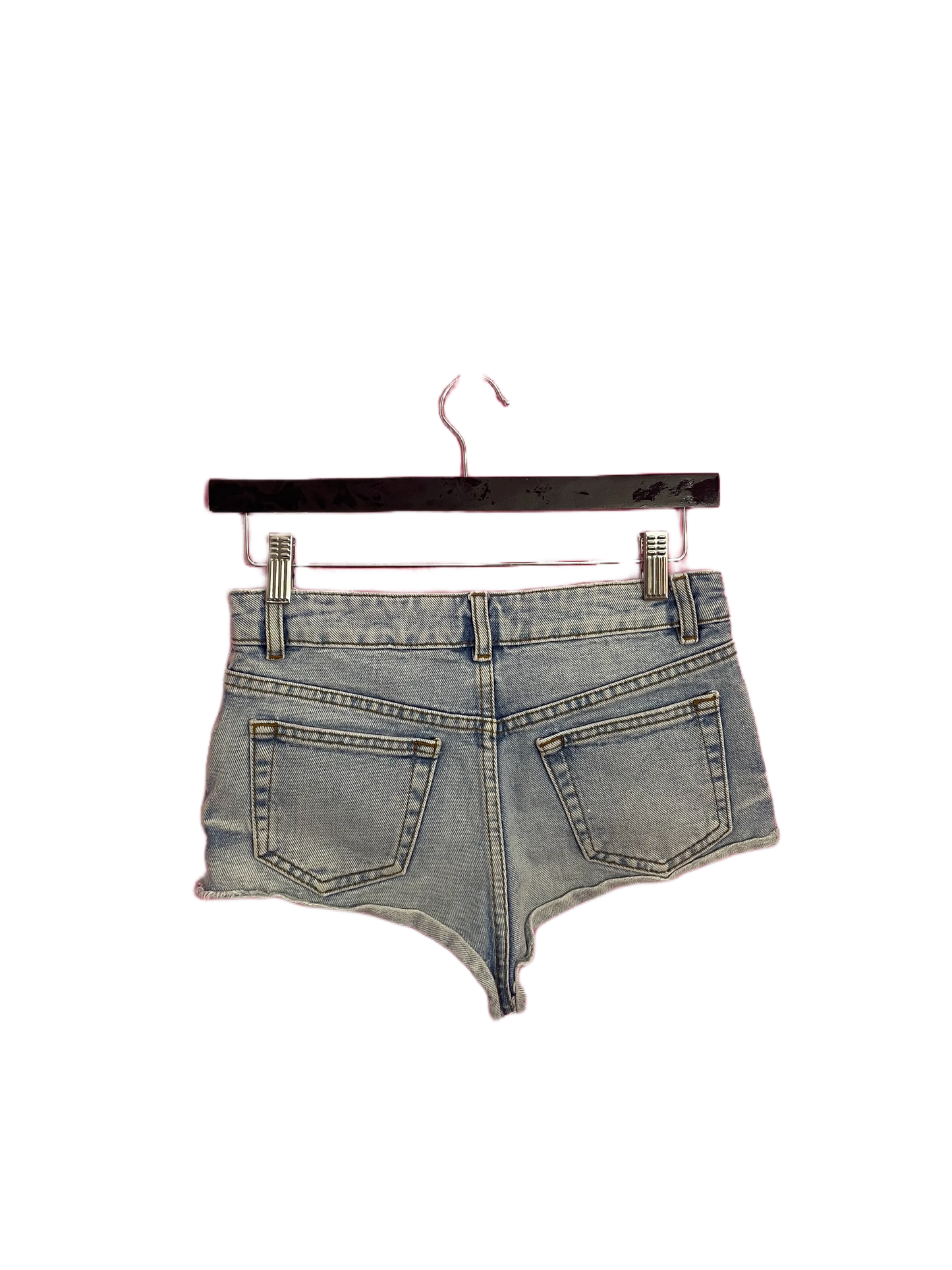 Topshop Super Mini Shorts- Size 6