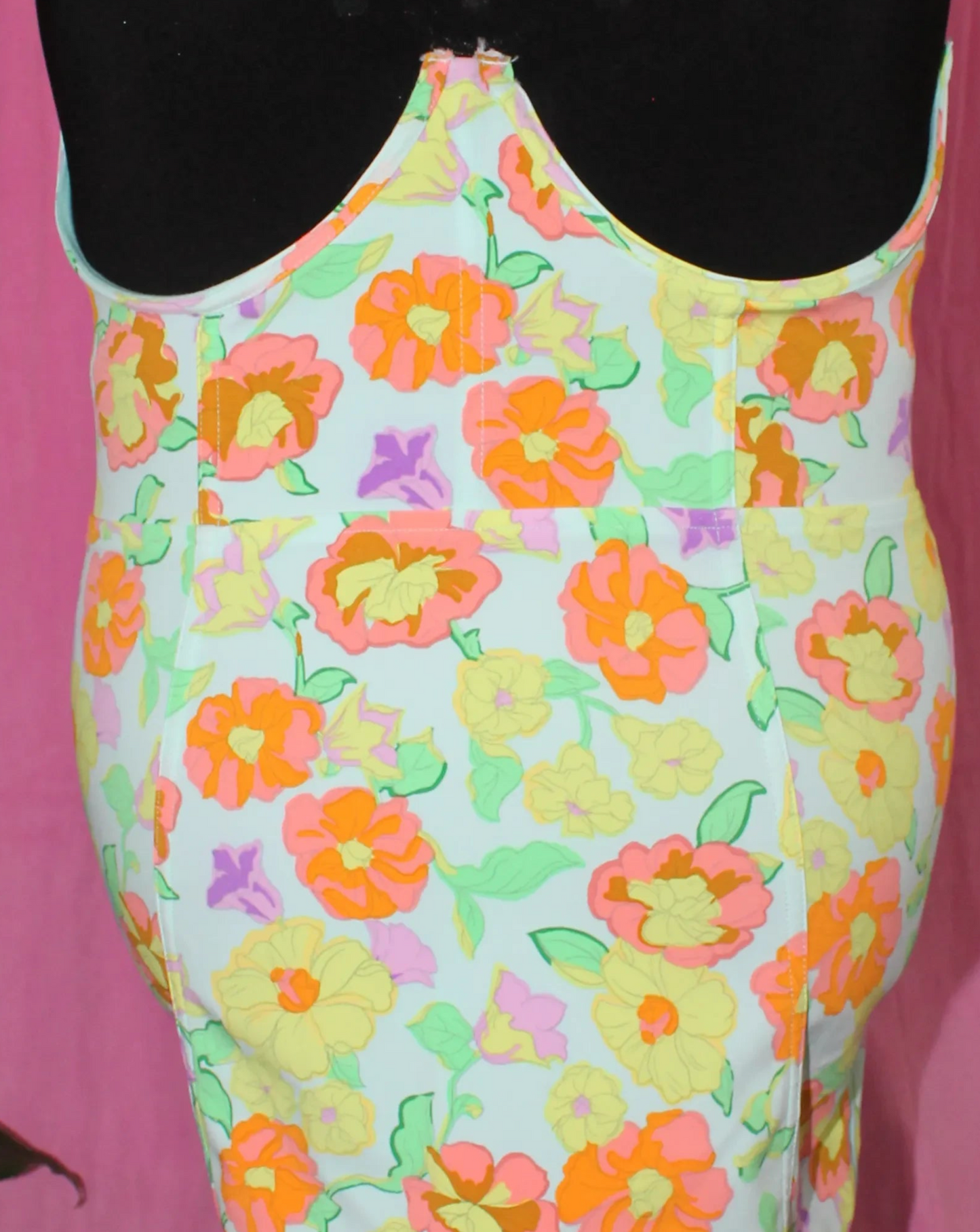 Savage Fenty Flower Power Print Cupless Corset - 2XL