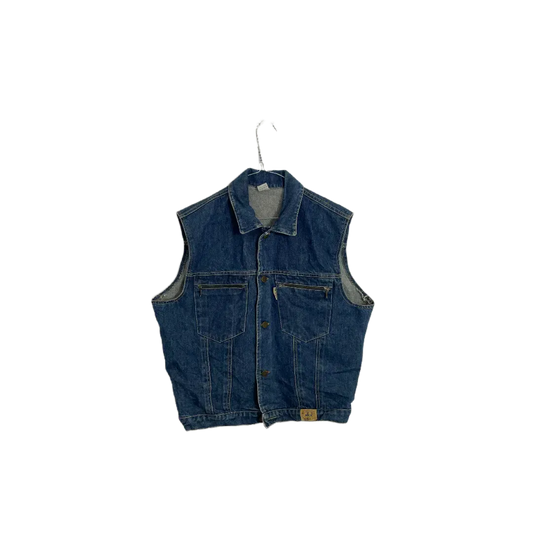 Vintage Denim Vest- Size M