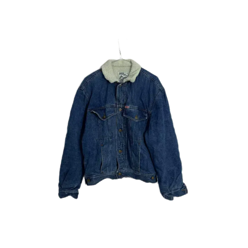 PEPPER Vintage Lined Denim Jacket- Size M