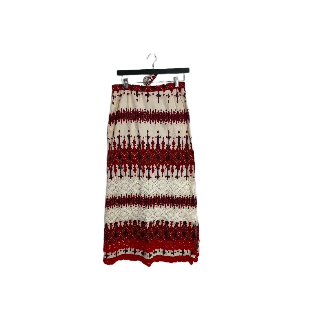 Vintage Handmade Patterned Skirt - Size S