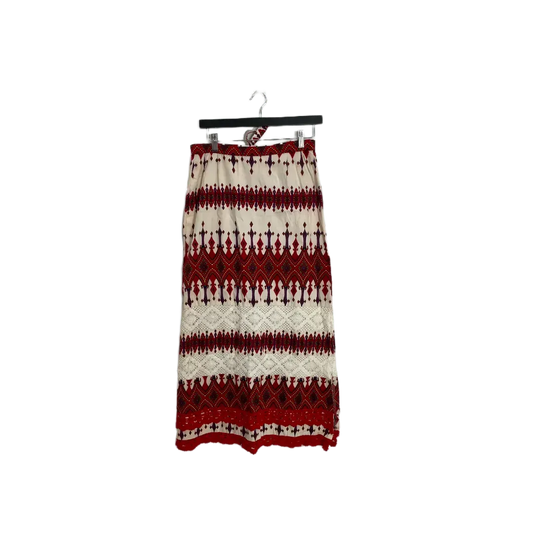 Vintage Handmade Patterned Skirt - Size S