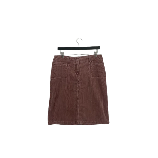 Next Pink Knee Length Skirt- Size 12