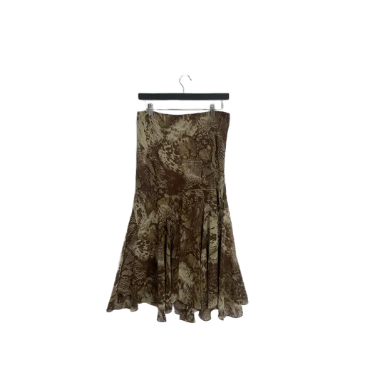 Per Una Snakeskin Skirt- Size 12