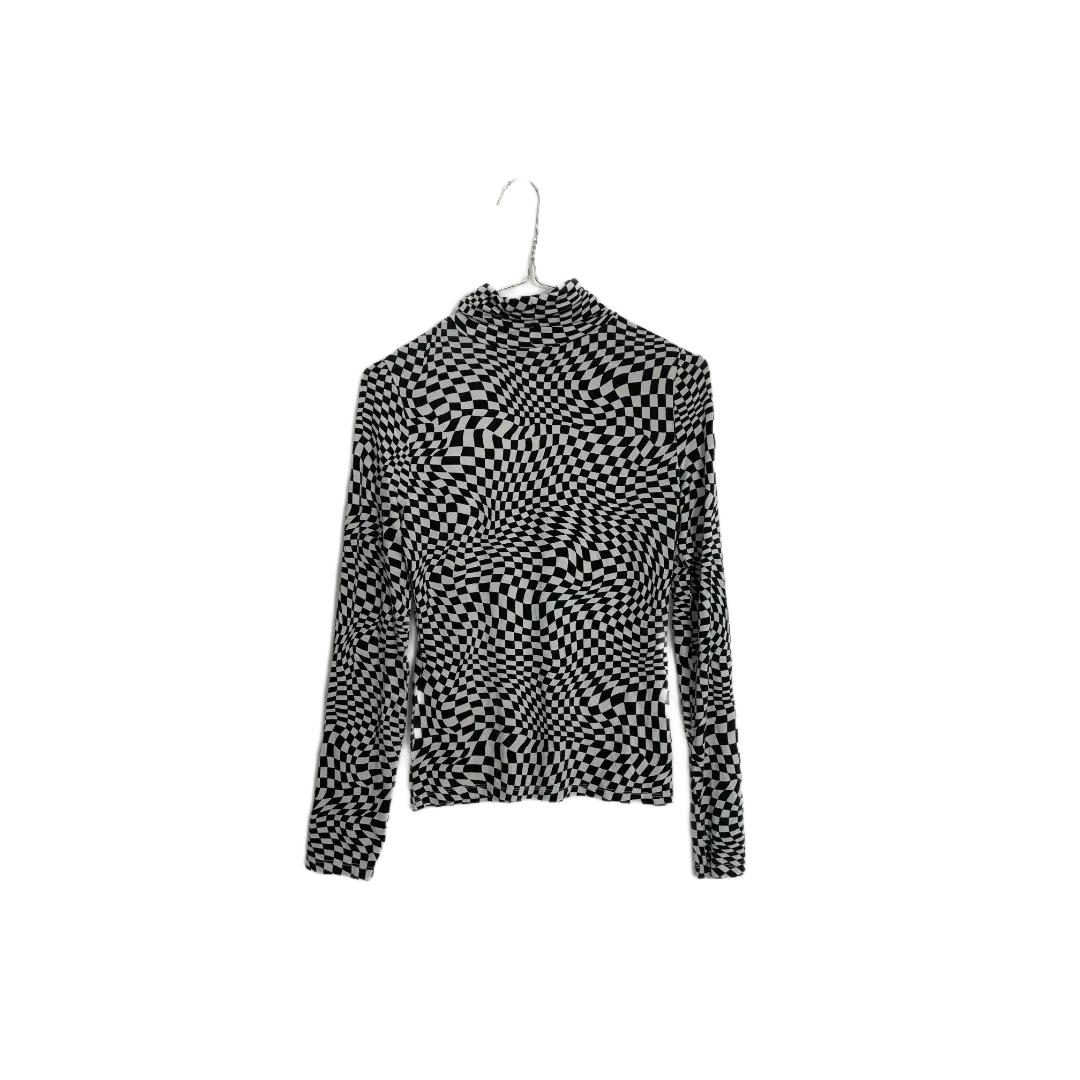 Geometric Turtleneck - Size 8