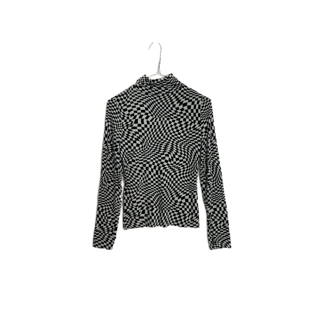 Geometric Turtleneck - Size 8