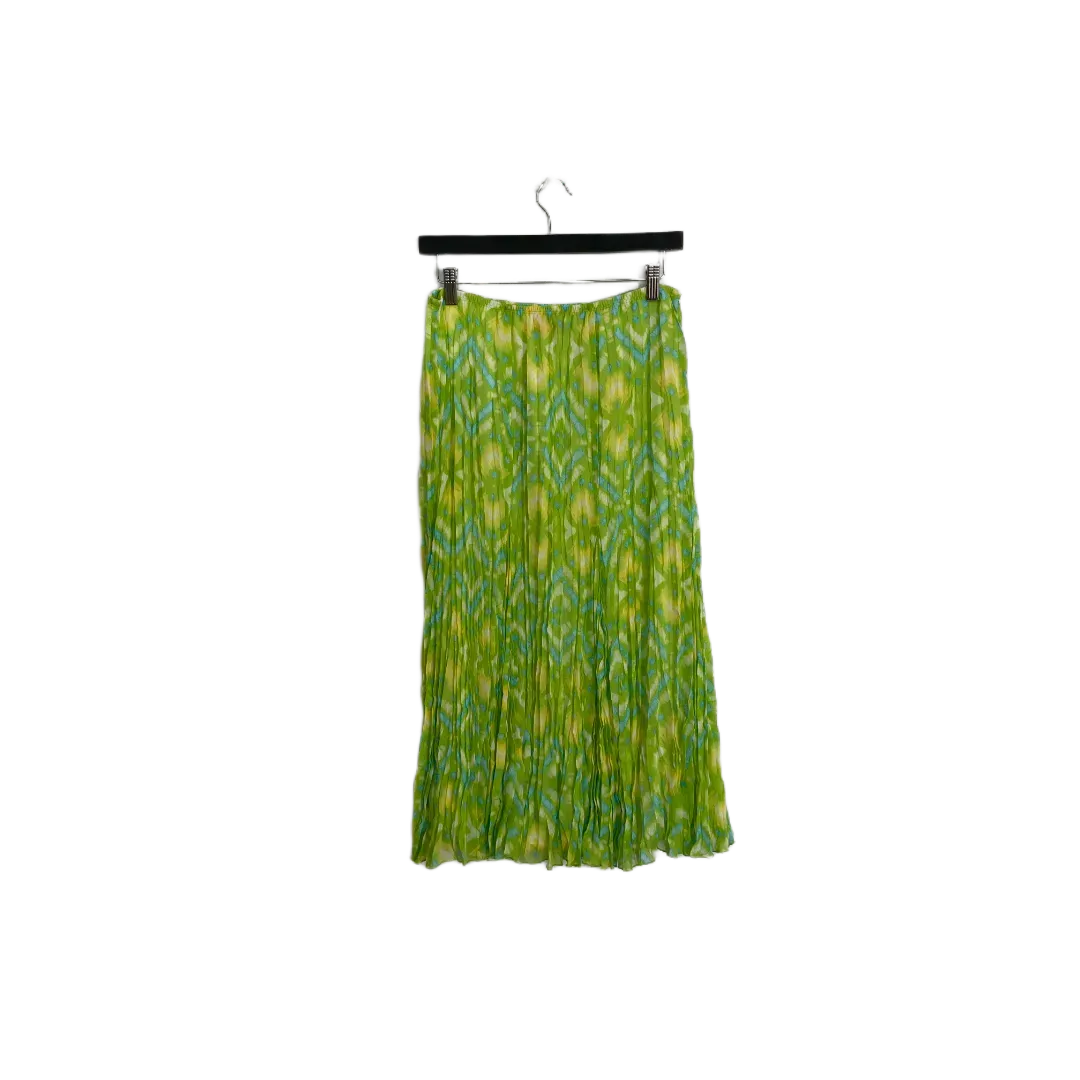 Green Midi Skirt- Size 12