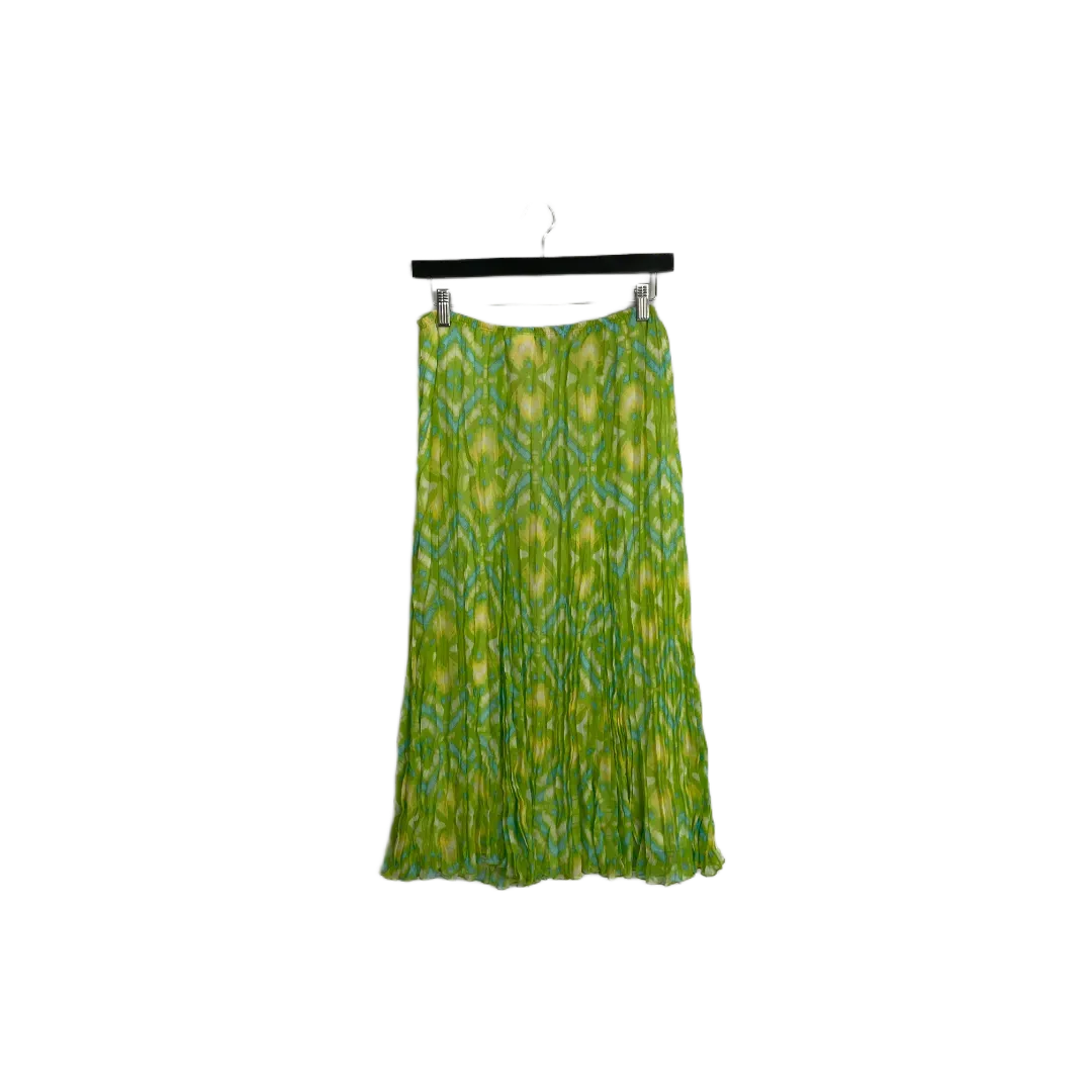 Green Midi Skirt- Size 12