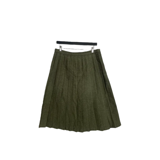 Wool Pleated Skirt- Size 12