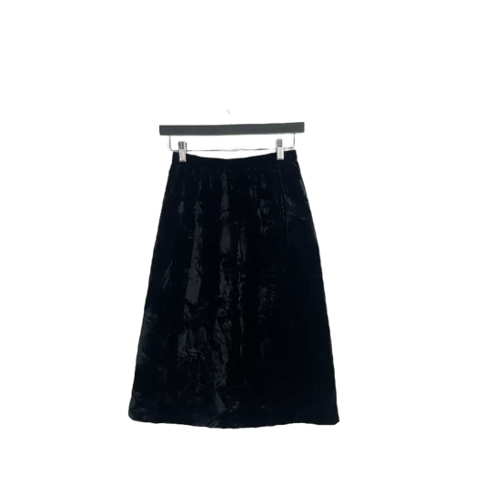 Halston Sportswear Velvet Skirt- Size XS