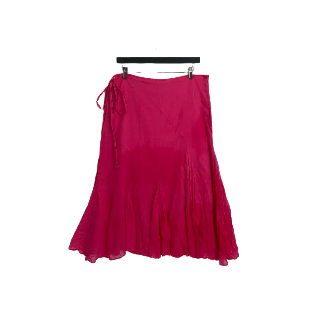 Pink Floaty Skirt- Size 14