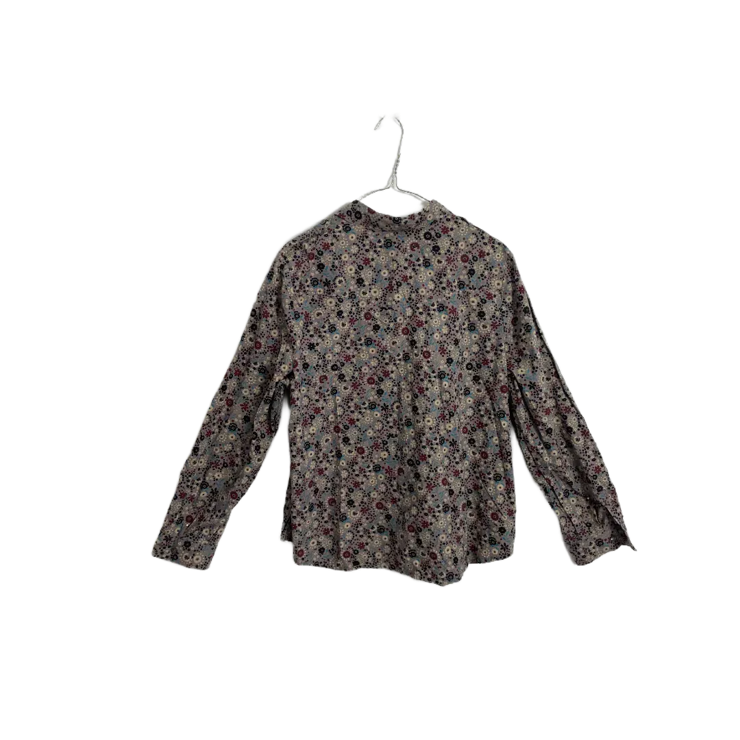 Autograph Floral Button Up Top- Size 16