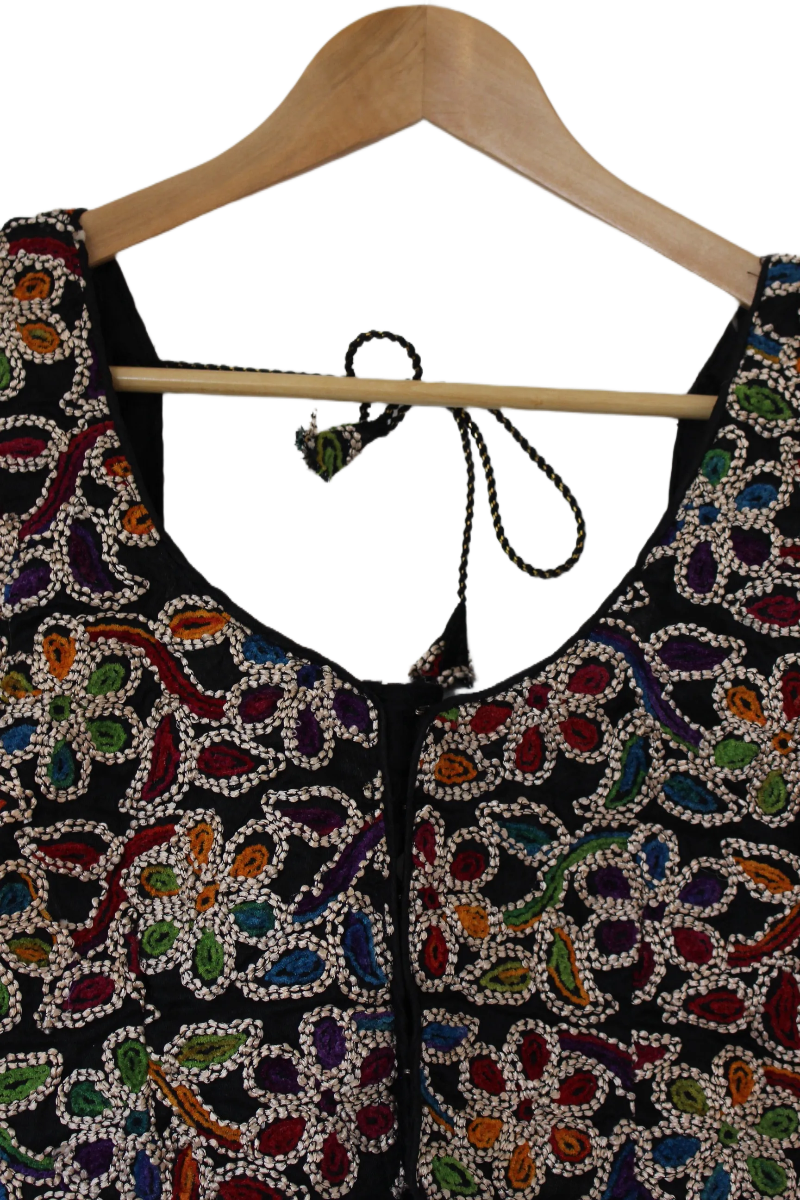 Embroidered Boho Top - Size M 12