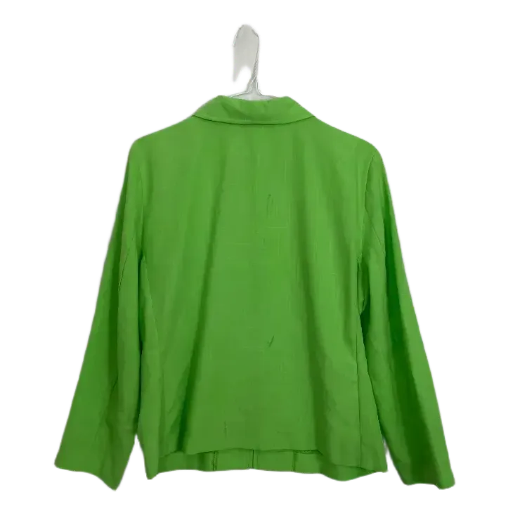 Lime Green Blazer- Size 12