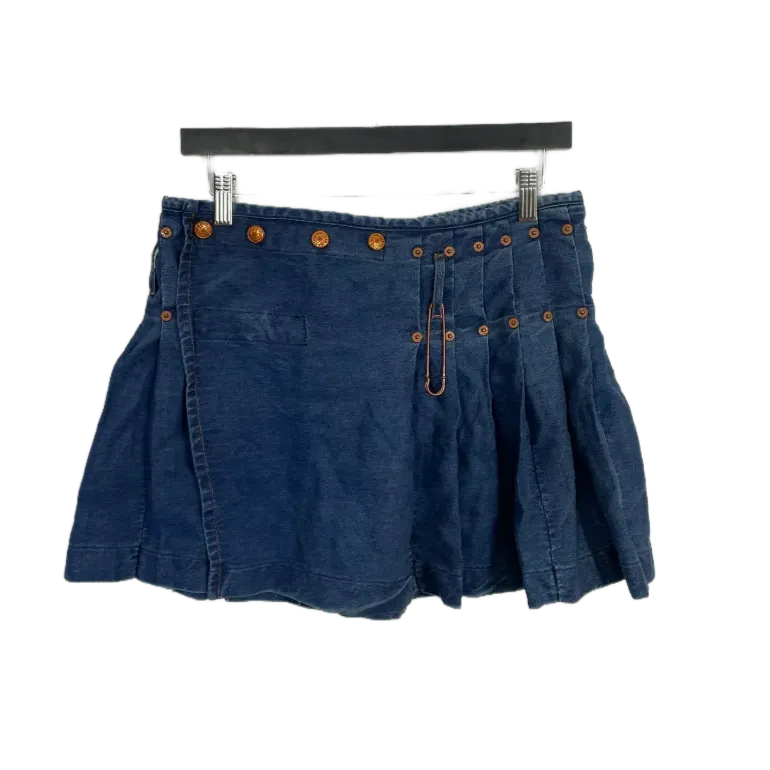 Jean Paul Gaultier Denim Mini Skirt- Size S/M